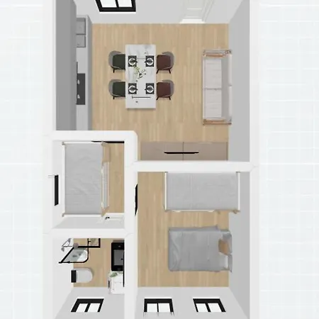 Jody Bibione, Poolside With Garden Appartement *