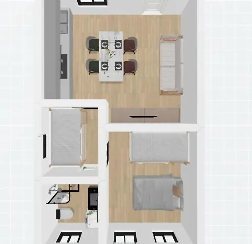 Jody Bibione, Poolside With Garden 아파트 *